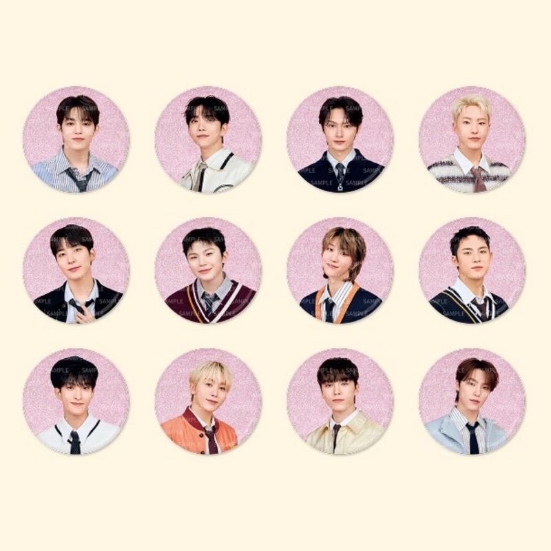 SEVENTEEN Holiday fan meeting 徽章