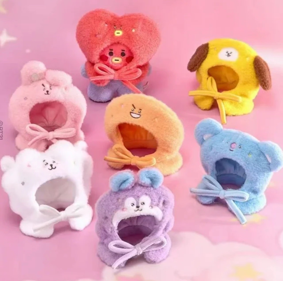 代購 BT21 journey 阿米棒頭套