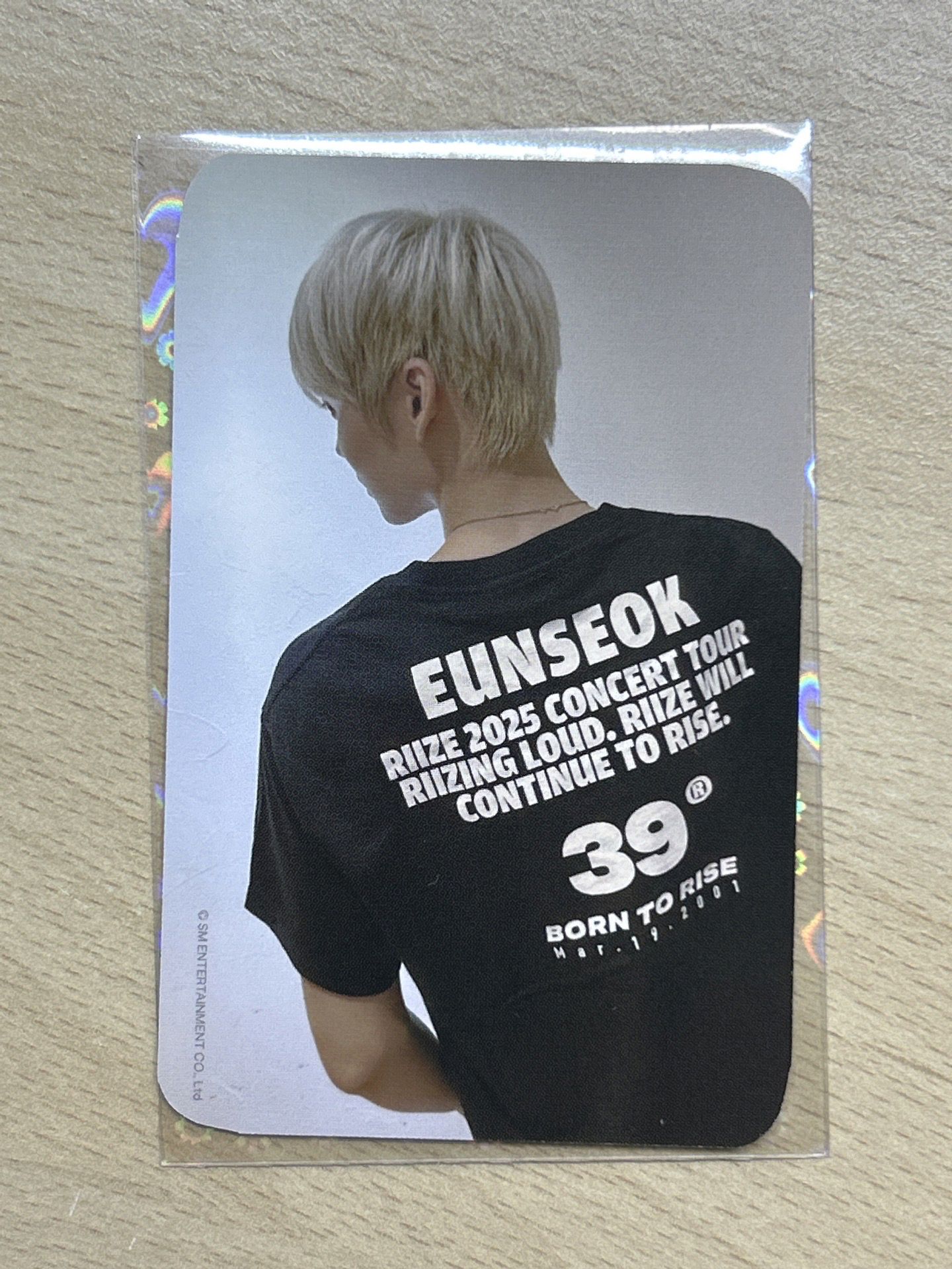 宋恩奭 Riizing Loud周邊 踢恤卡