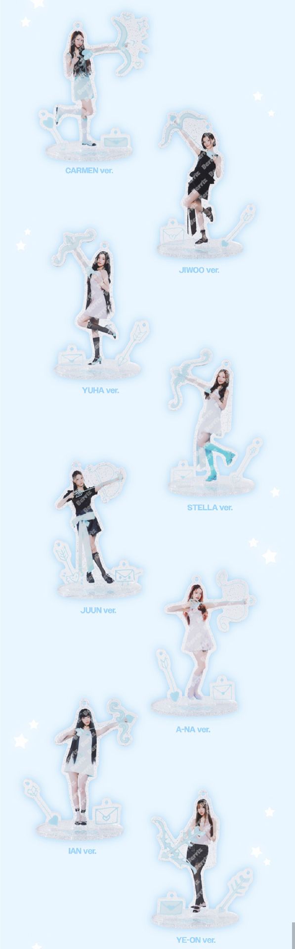 Hearts2Hearts 壓克力立牌