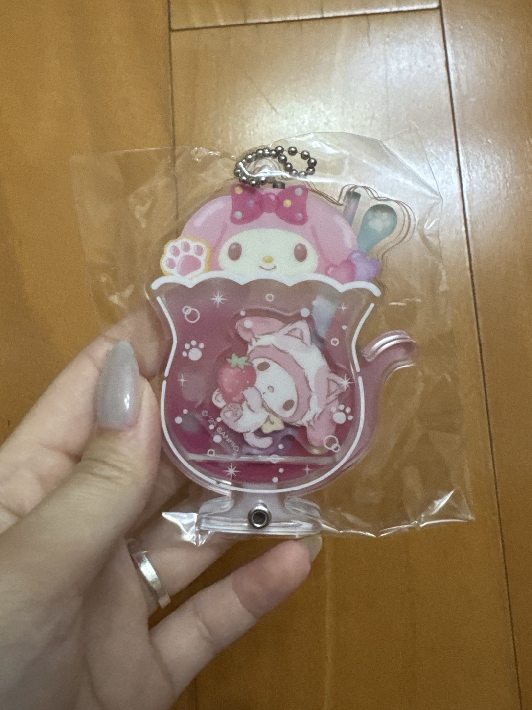 三麗鷗壓克力吊飾蘇打汽水系列美樂蒂