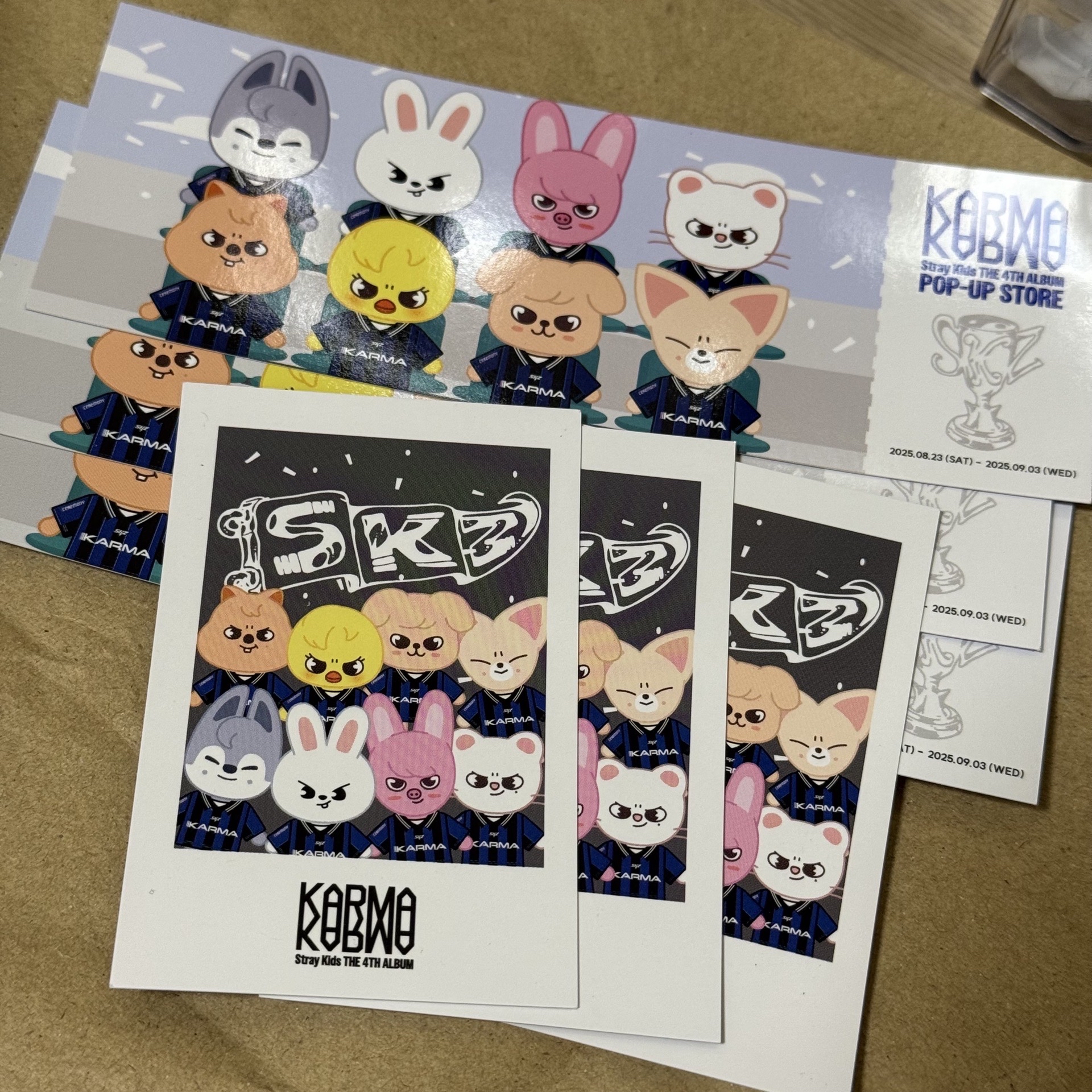 KARMA入票根+拍立得