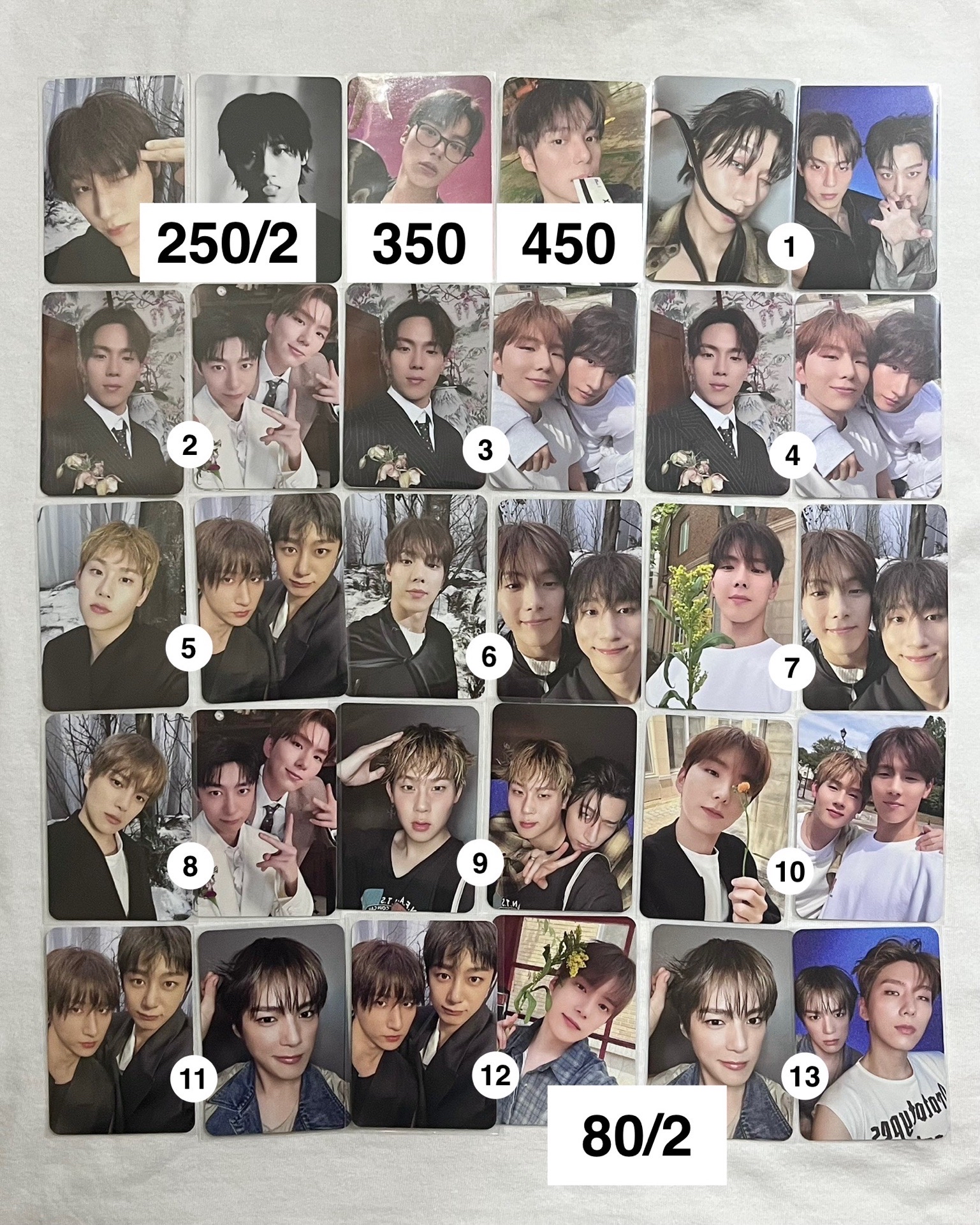 Monsta X 專卡&特典&星光卡