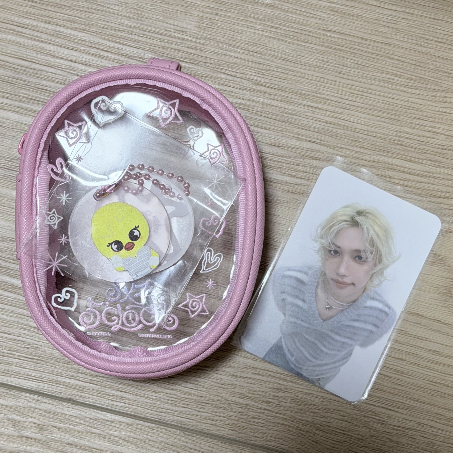 SKZ FELIX BbokAri/ I.N FoxI.Ny 五期FM 5’ CLOCK 娃包