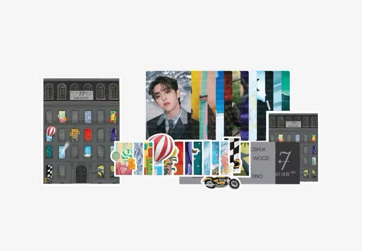 seventeen right here 精選專 鐵盒卡 全新一套