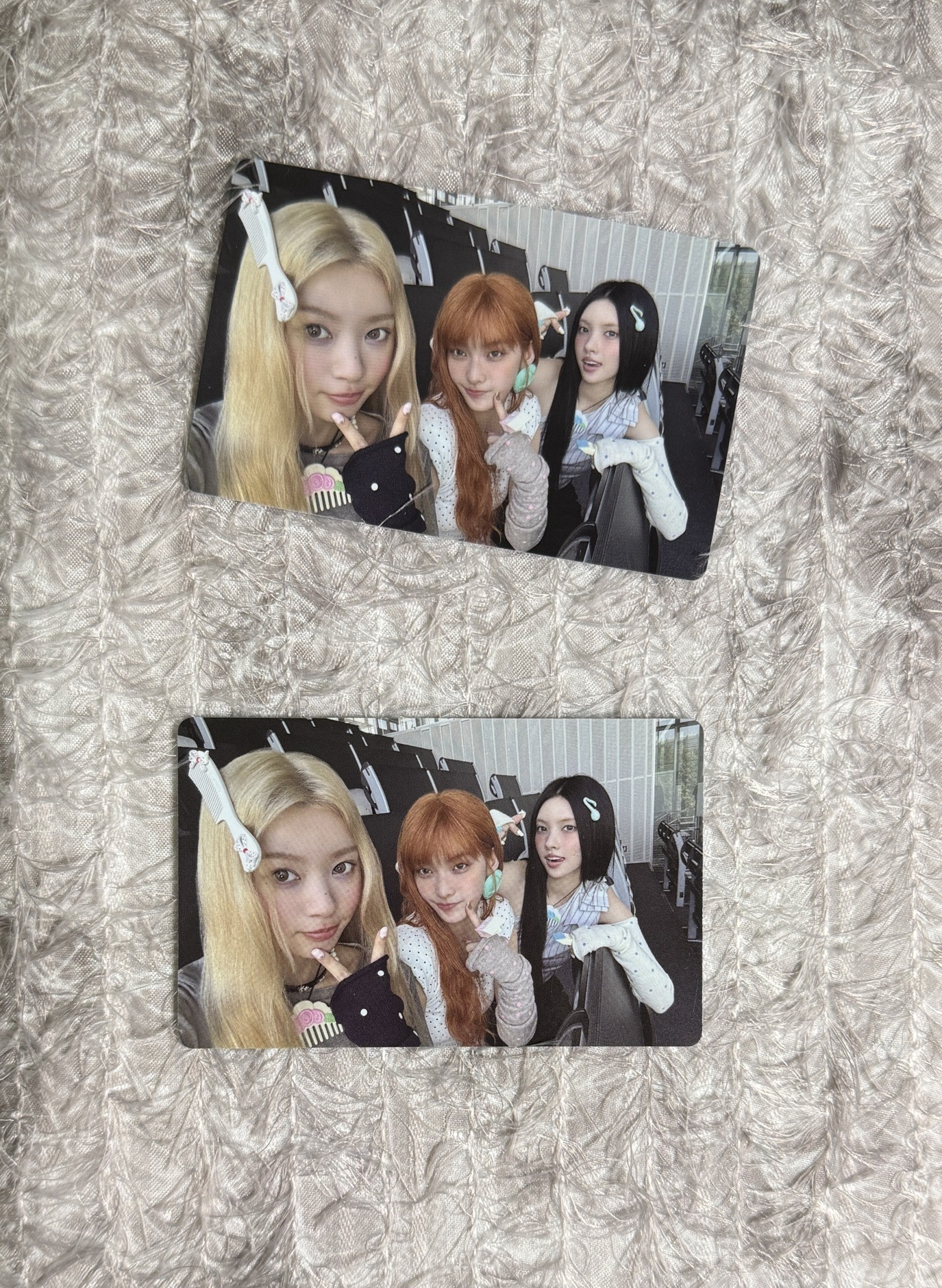 可直拍 萌羽玧美版雙人卡