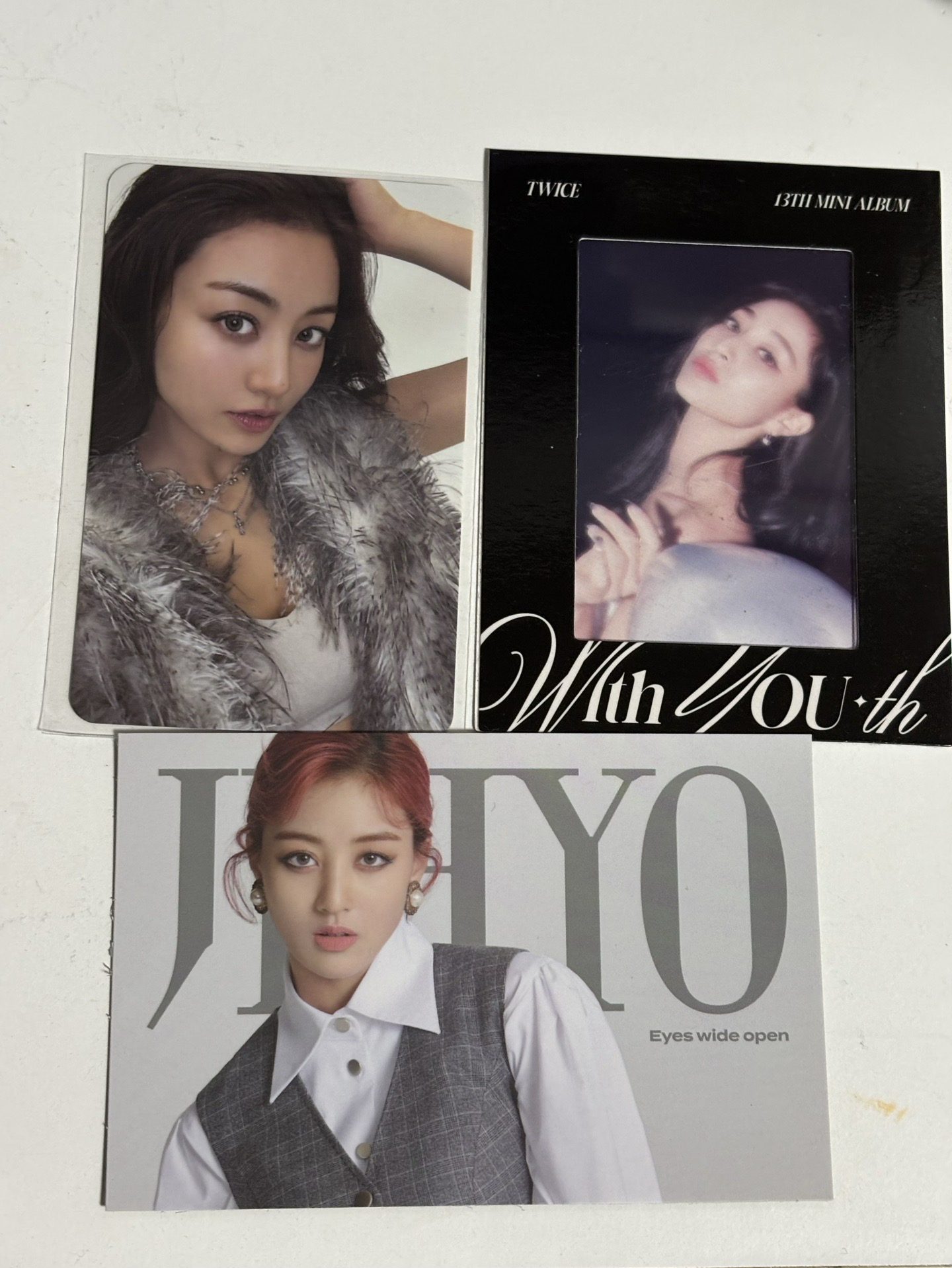 效小卡小盤/十週年專卡.正規2輯專卡留言卡.withyou專卡