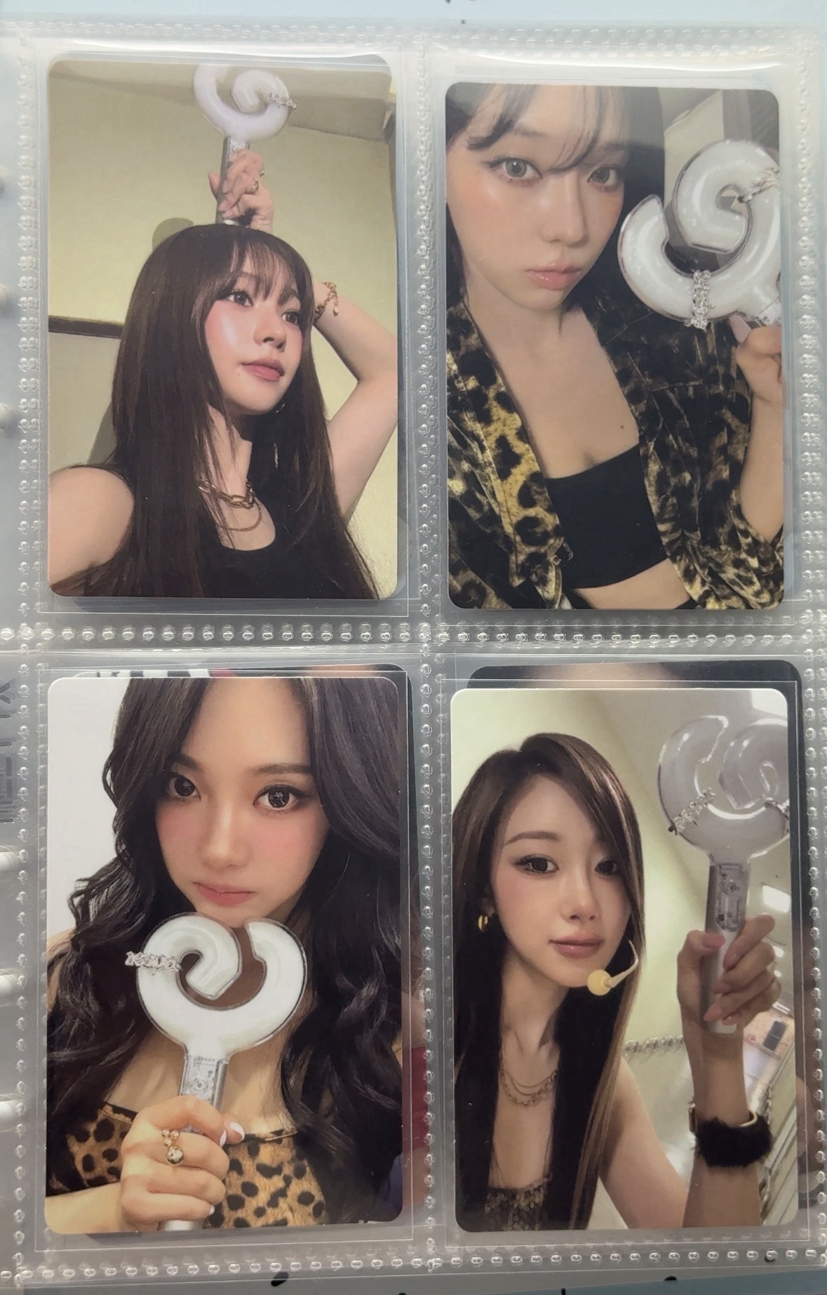 aespa二代手燈卡一套