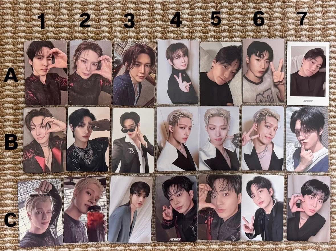 ATEEZ 各種特典/簽售/專卡