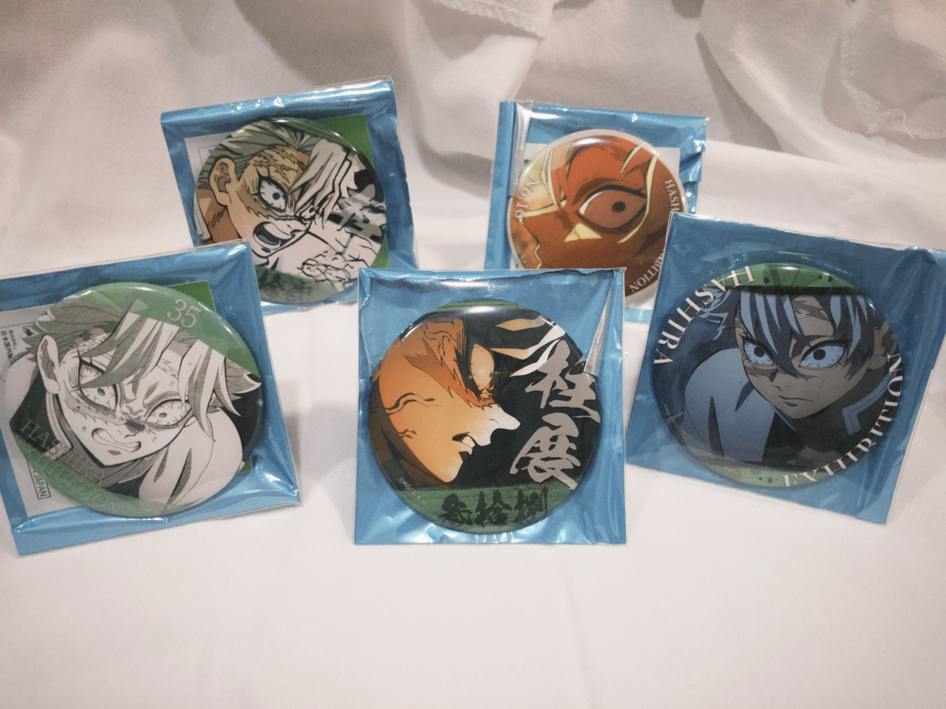 鬼滅之刃 百景 柱展 圓徽 不死川實彌 風柱