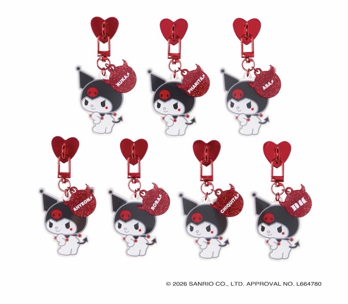 成員吊飾（角）