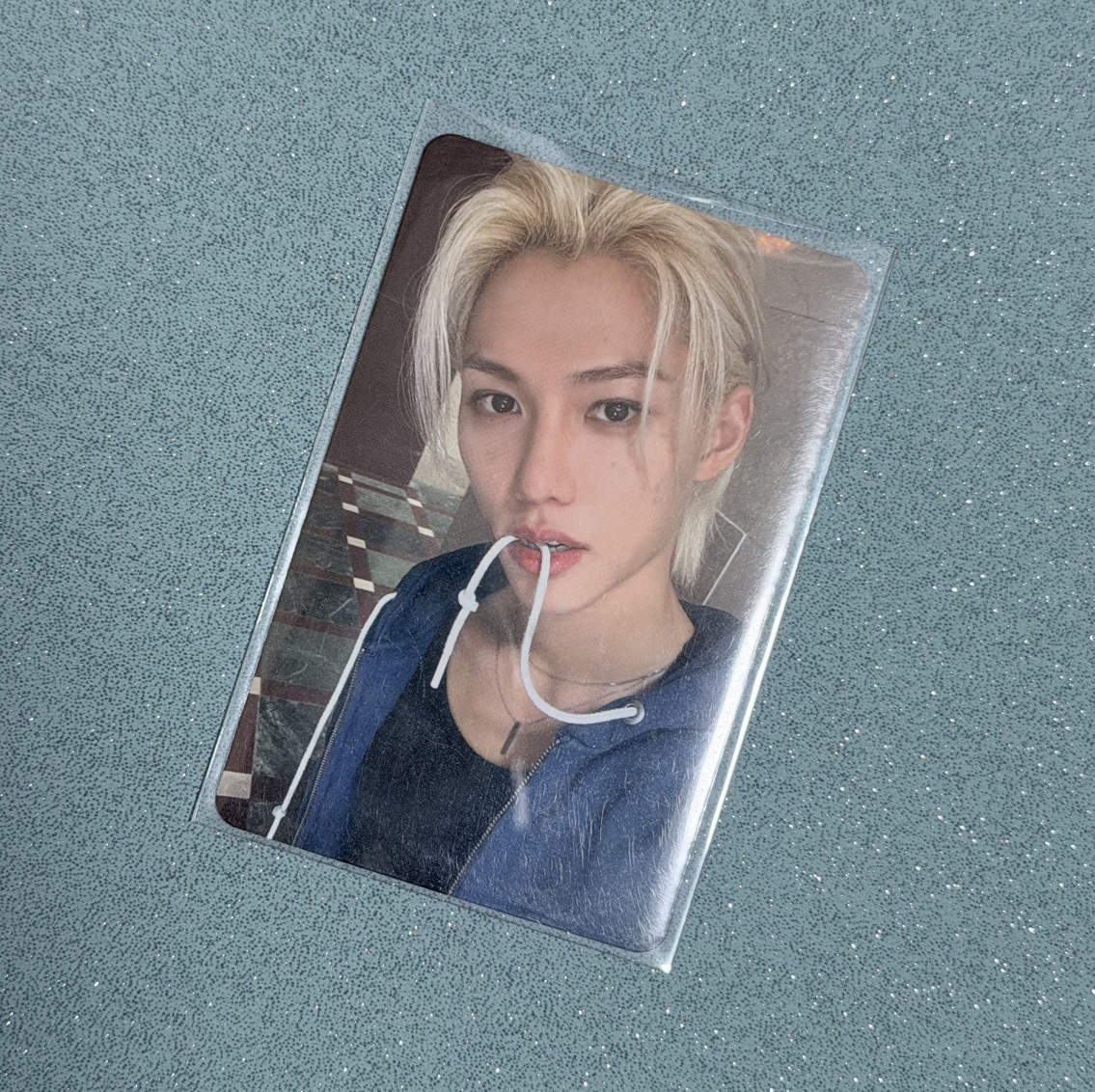 SKZ FELIX 樂-STAR 快閃店 滿額卡1.0 咬繩菲