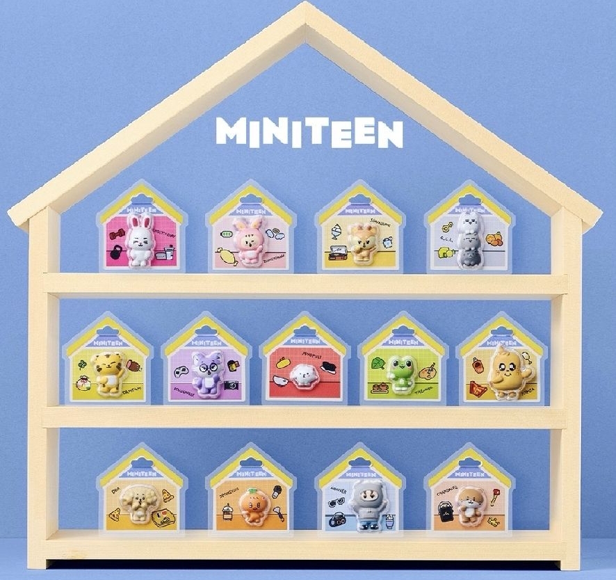 萬代miniteen 軟糖食玩