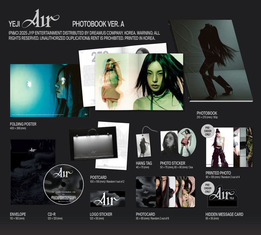 PB A&B版 專輯配置