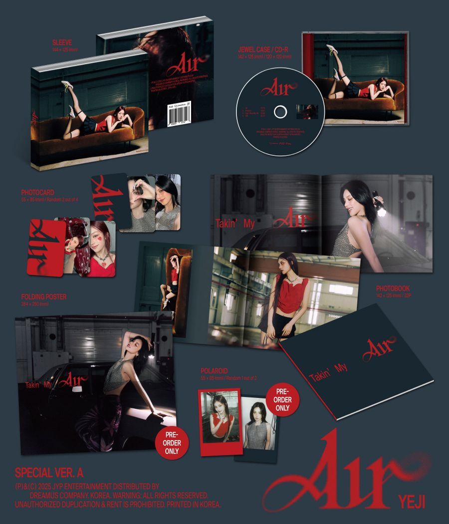 Special A&B版 專輯配置