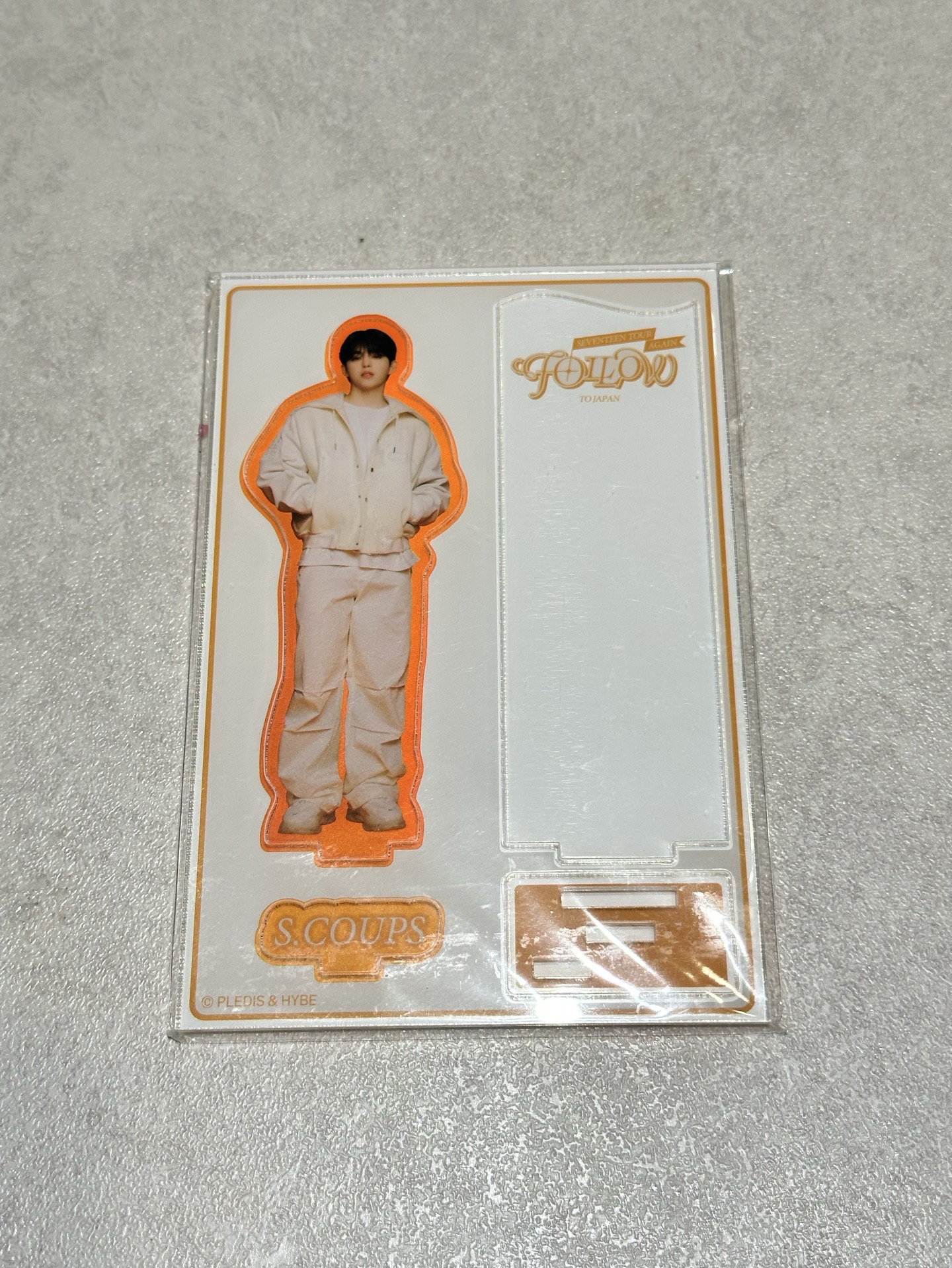 SEVENTEEN follow again 崔勝哲（喆）立牌