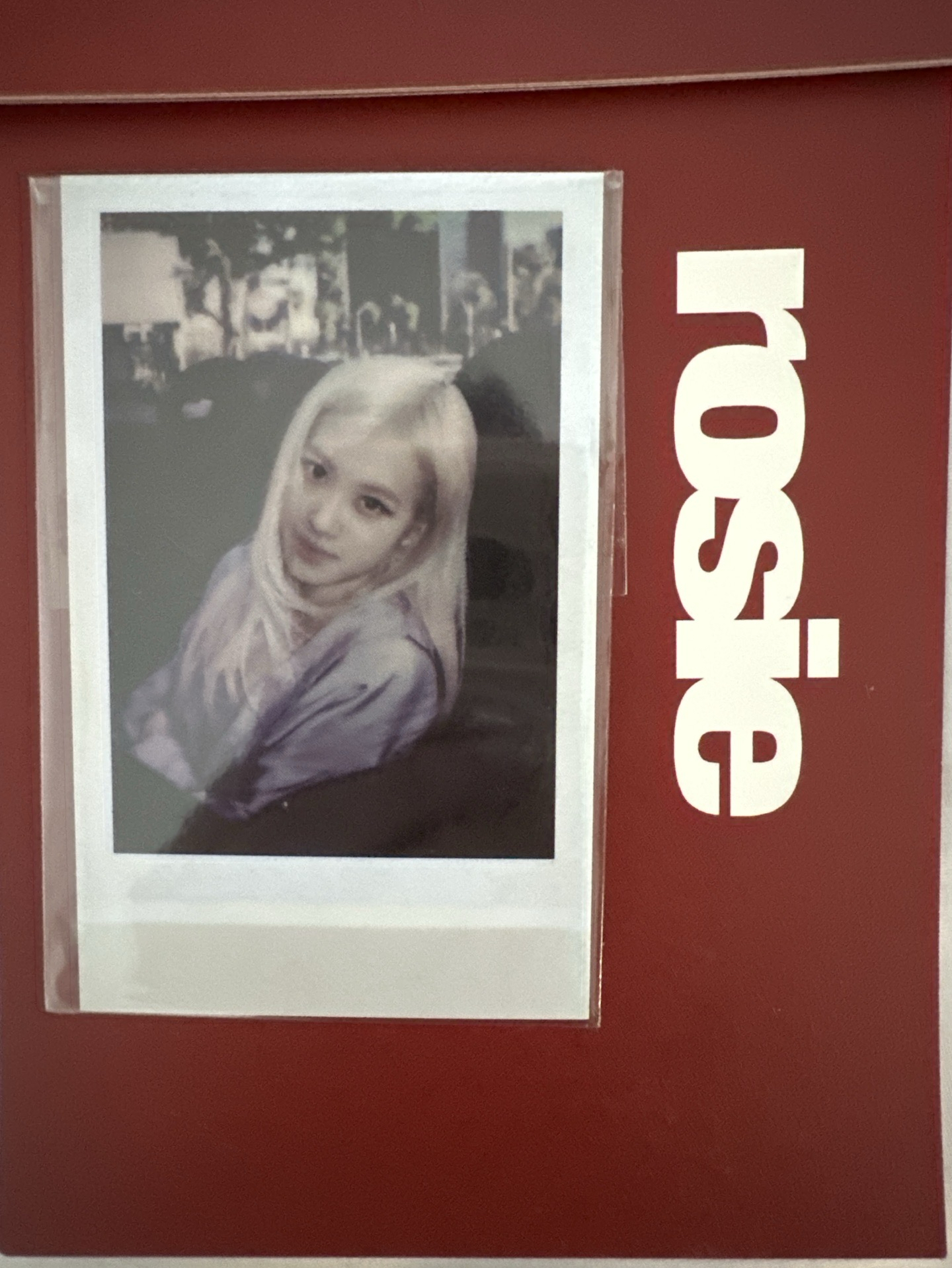 Rosie 首爾快閃滿額卡 CCD拍立得風格