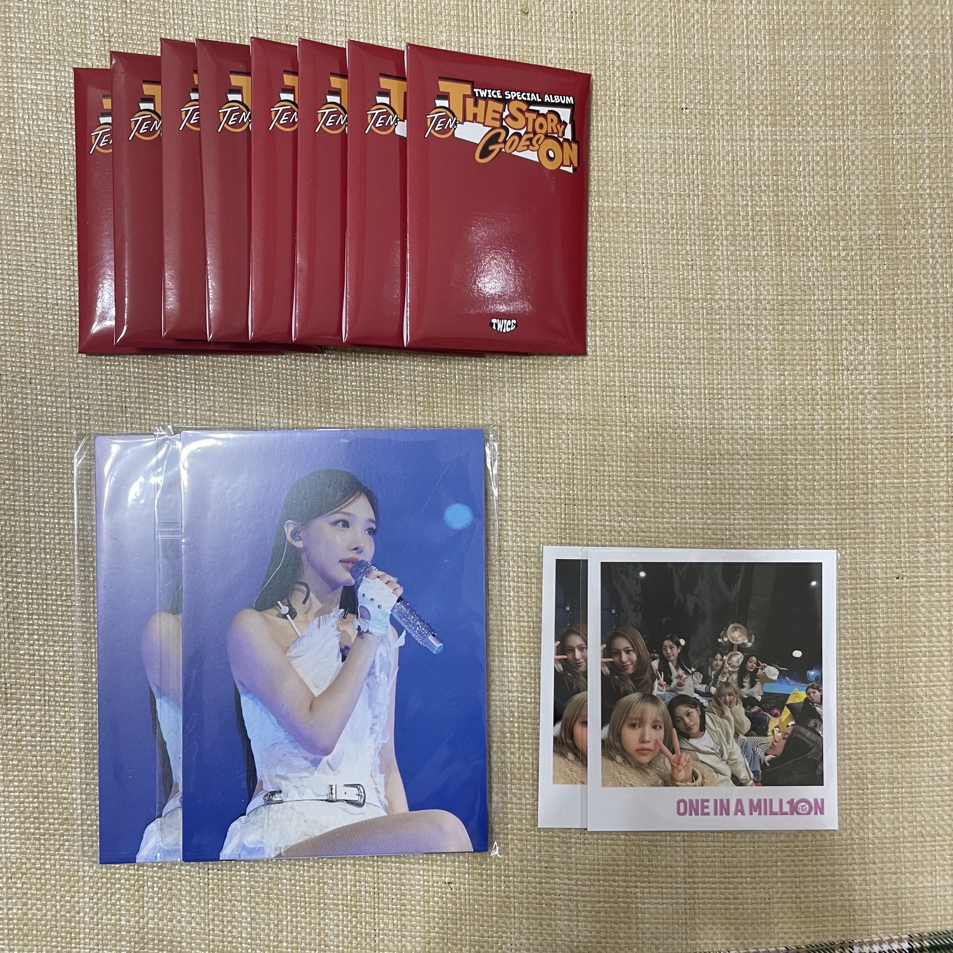 TWICE 高雄VIP明信片組/十週年電影特典/十週年單封預購禮
