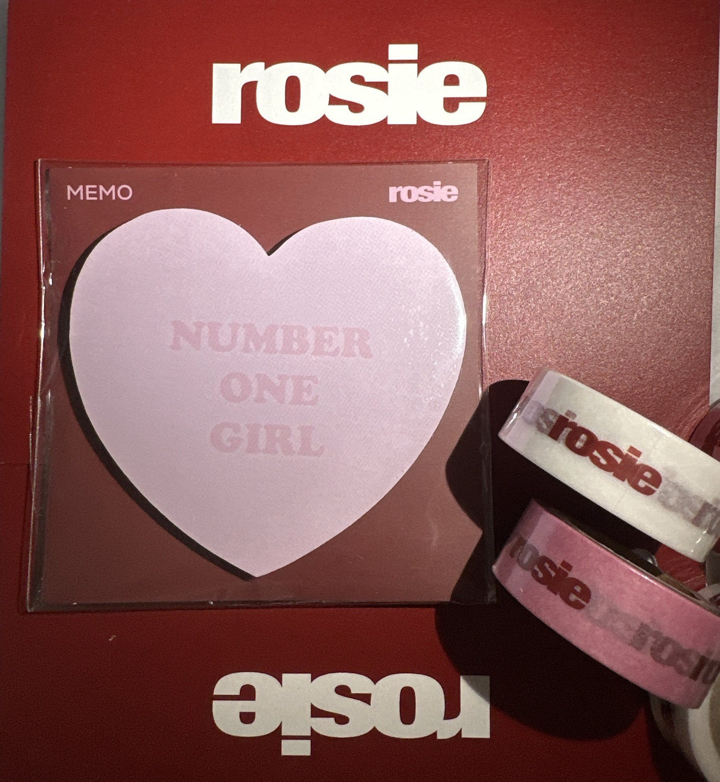 Rosie 快閃 官方文具週邊