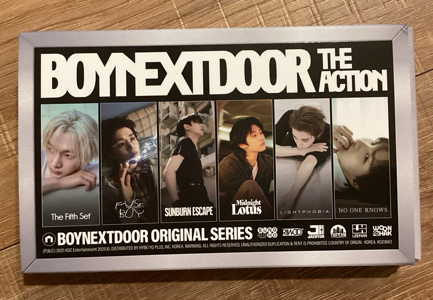 THE ACTION 單封空專4