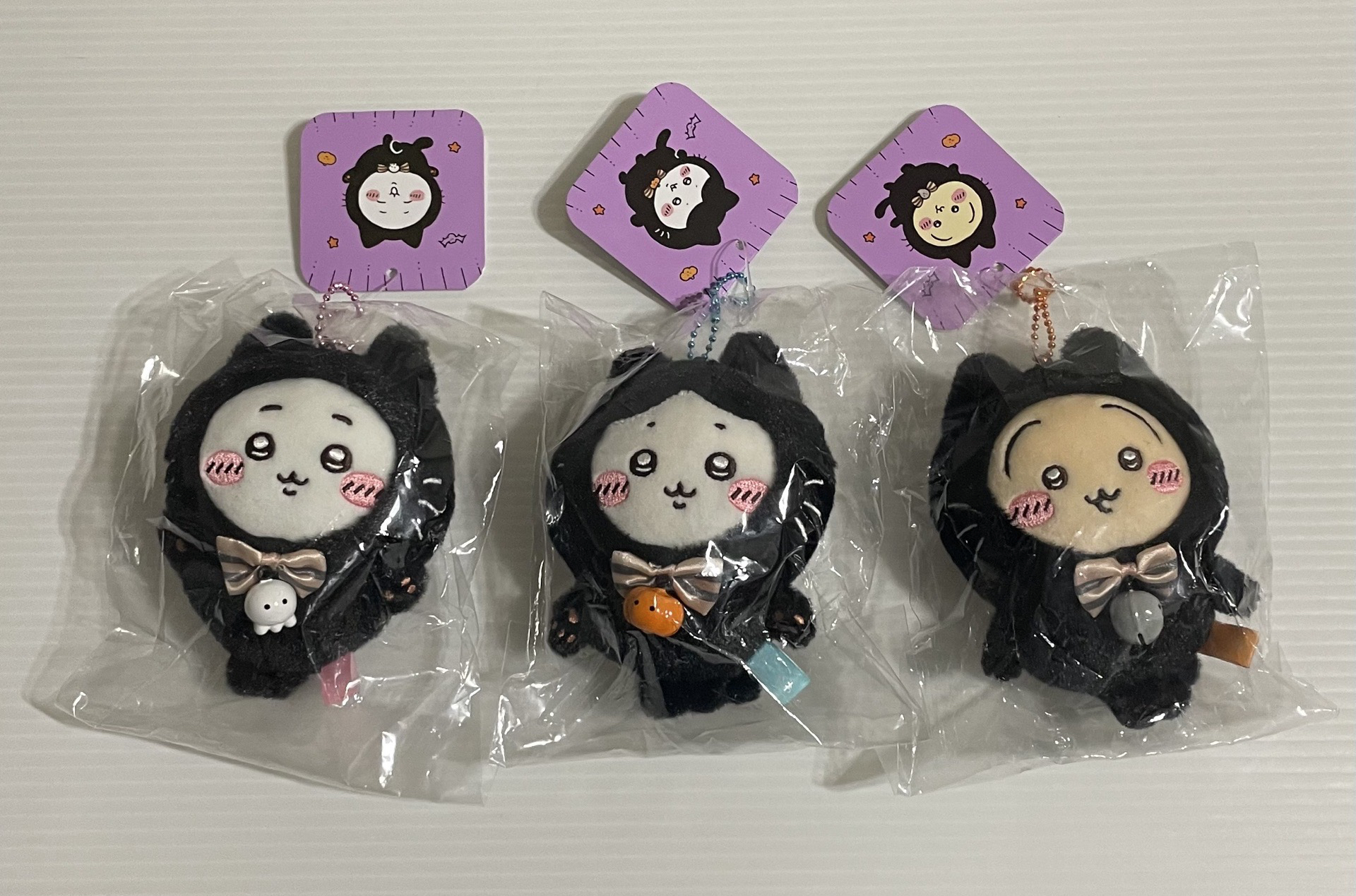 吉伊卡哇 2024萬聖節 黑貓 吉伊 小八 烏薩奇 兔兔 娃娃 吊飾