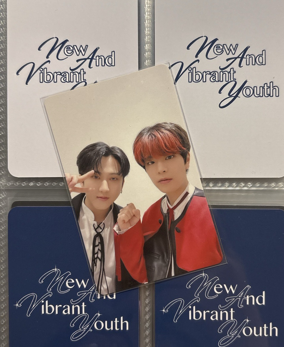 SKZ the sound 拿鐵雙人卡 彬玟雙人卡