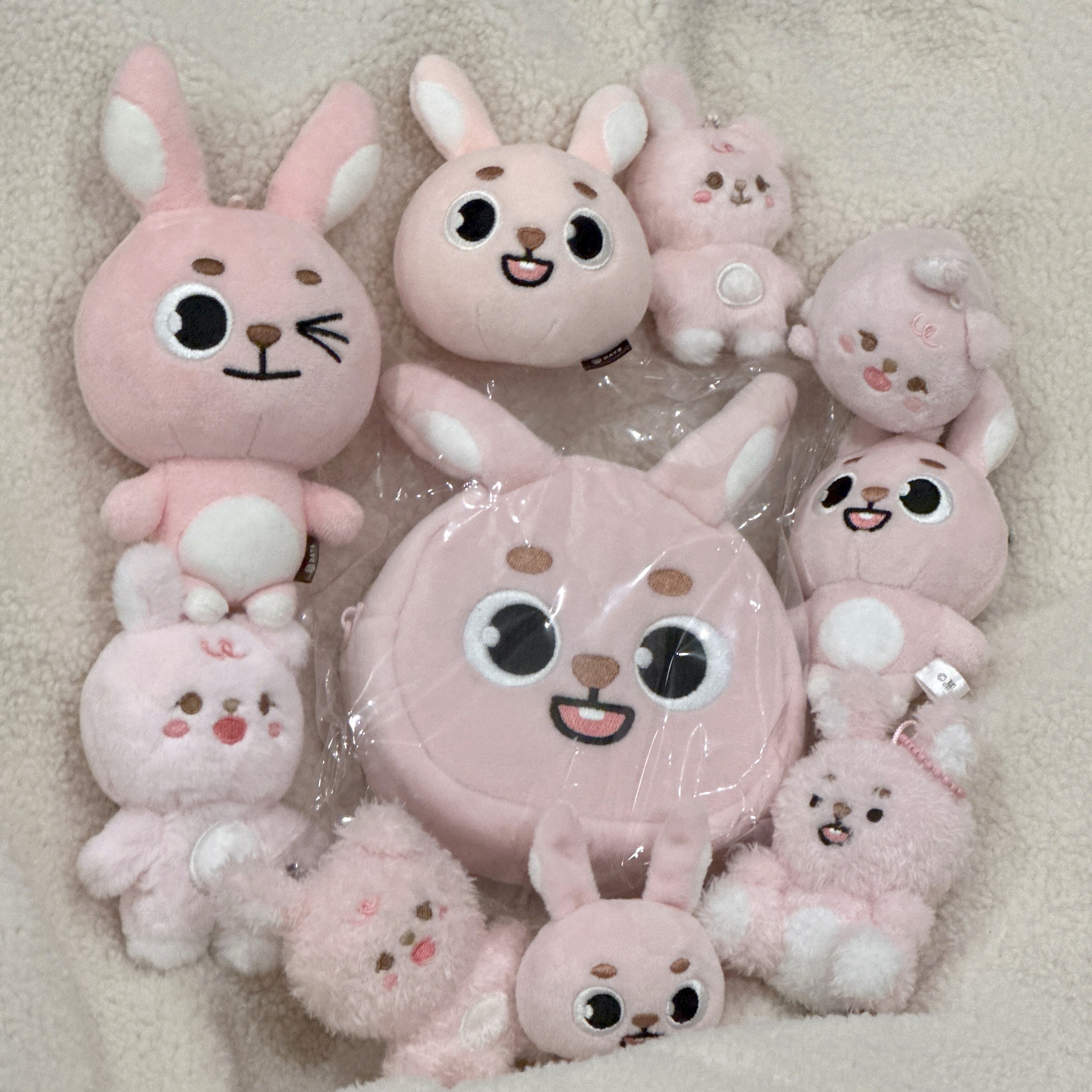 Pil 娃 整套不拆 壓力球 趴娃 磁鐵娃 娃包