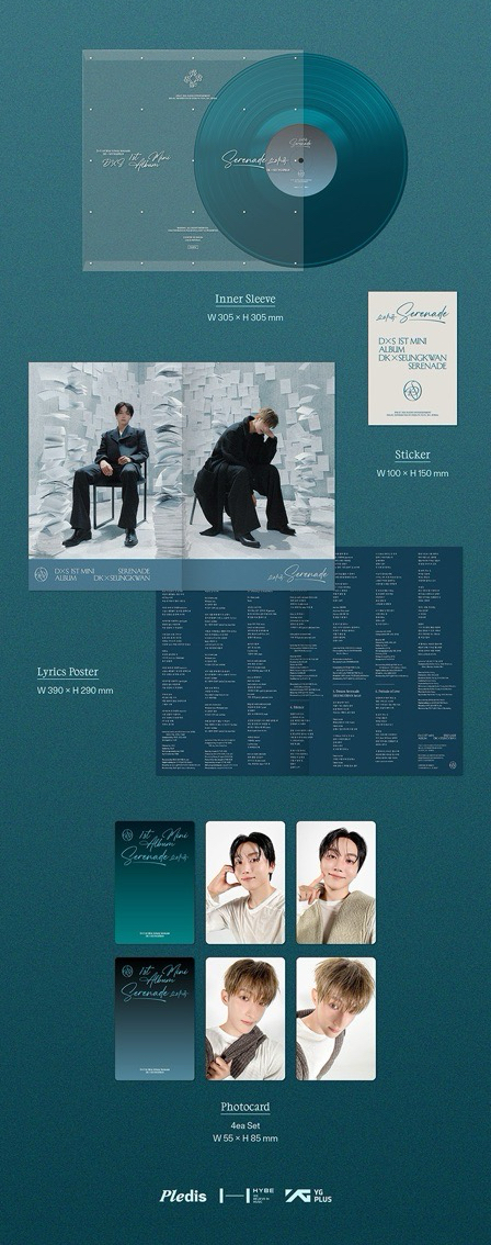 預購 代購 도겸X승관 1st Mini Album '소야곡' [LP]