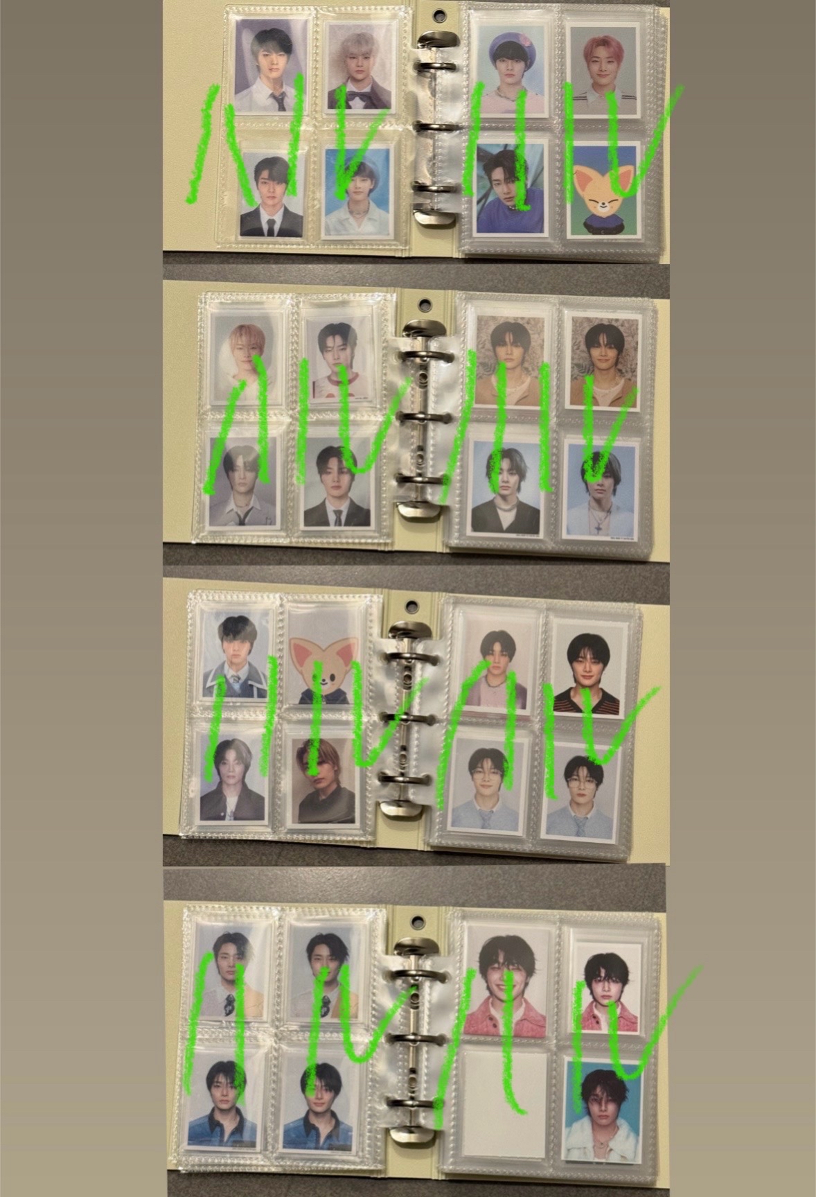 Stray Kids 梁精寅I.N證件照31張（含五星資料夾）送中國快閃SKZOO證件照一套