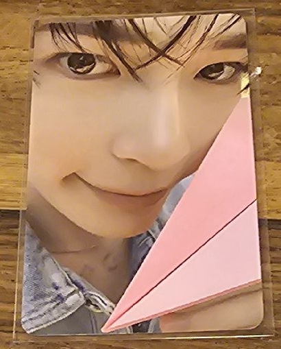 zb1 正規一 am 特典卡 紙飛機 ver.