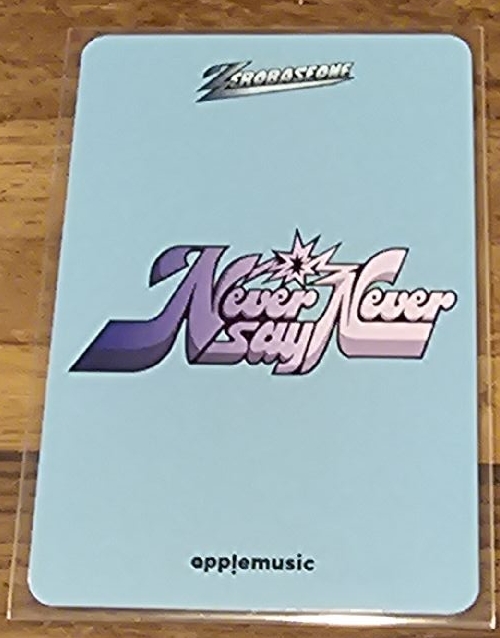 zb1 正規一 am 特典卡 紙飛機 ver.