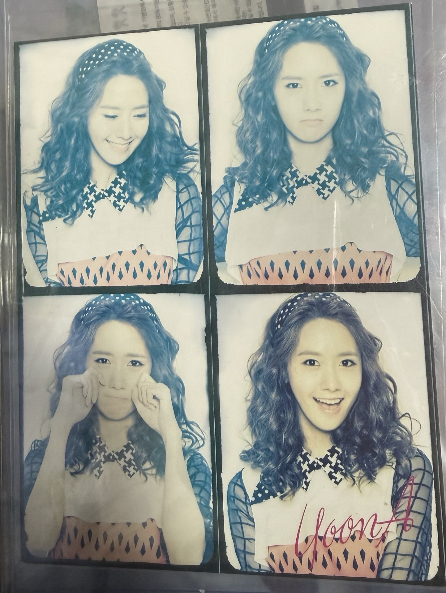 少女時代 日本橫濱場演唱會 明信片 yonna/潤娥/允兒