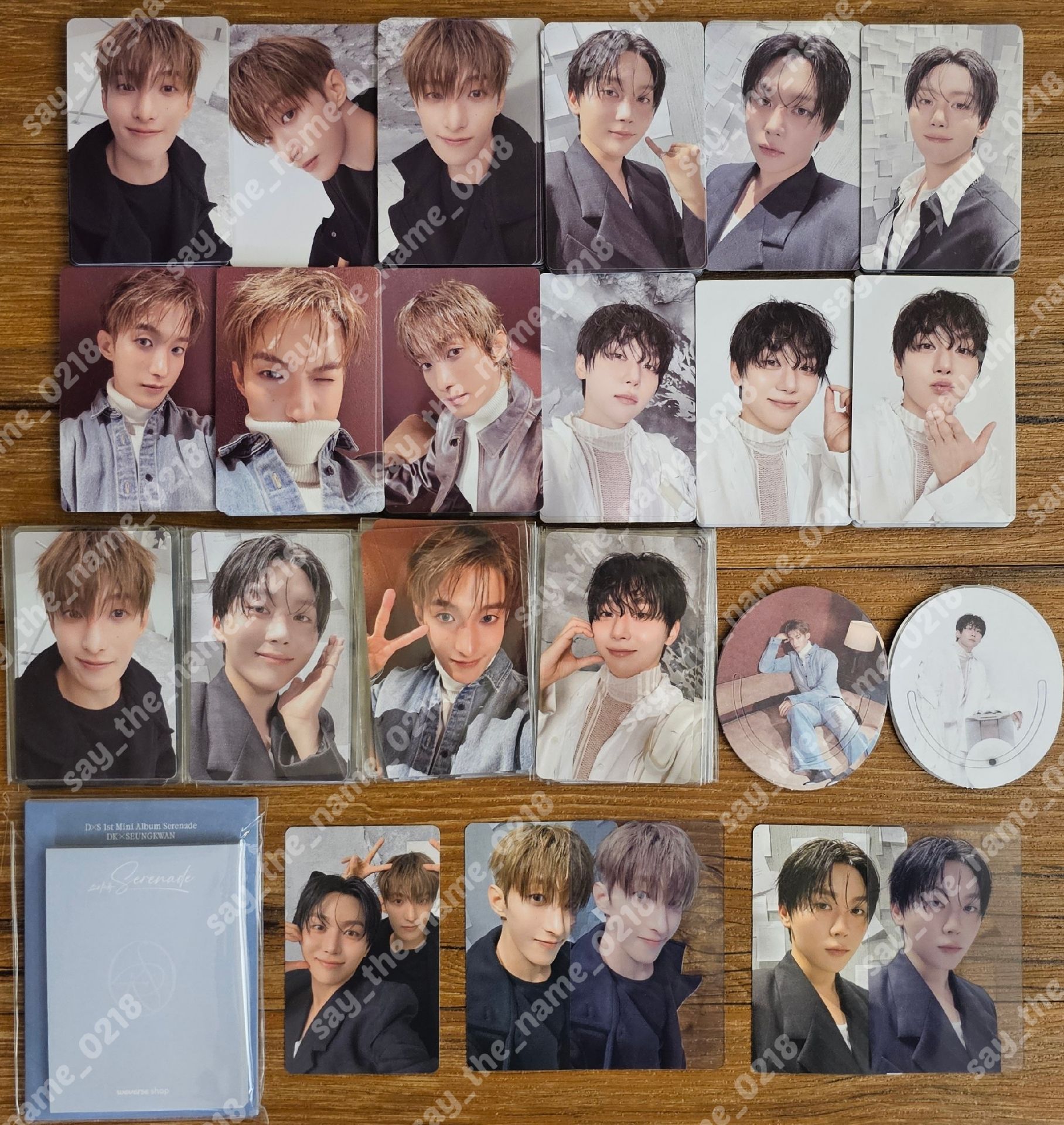 SEVENTEEN DxS Serenade 碩寛小分隊專輯小夜曲專卡特典卡