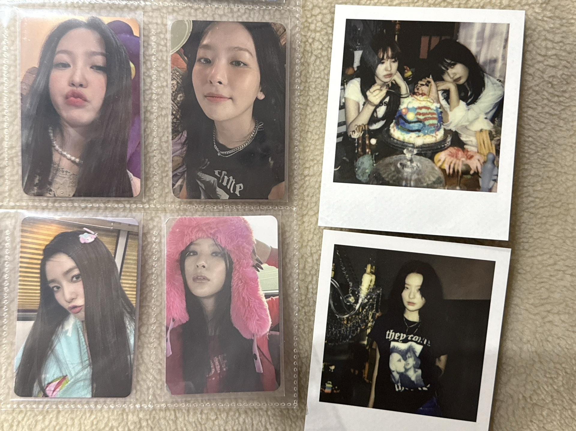 RedVelvet Birthday 小卡 空專 拍立得 海報