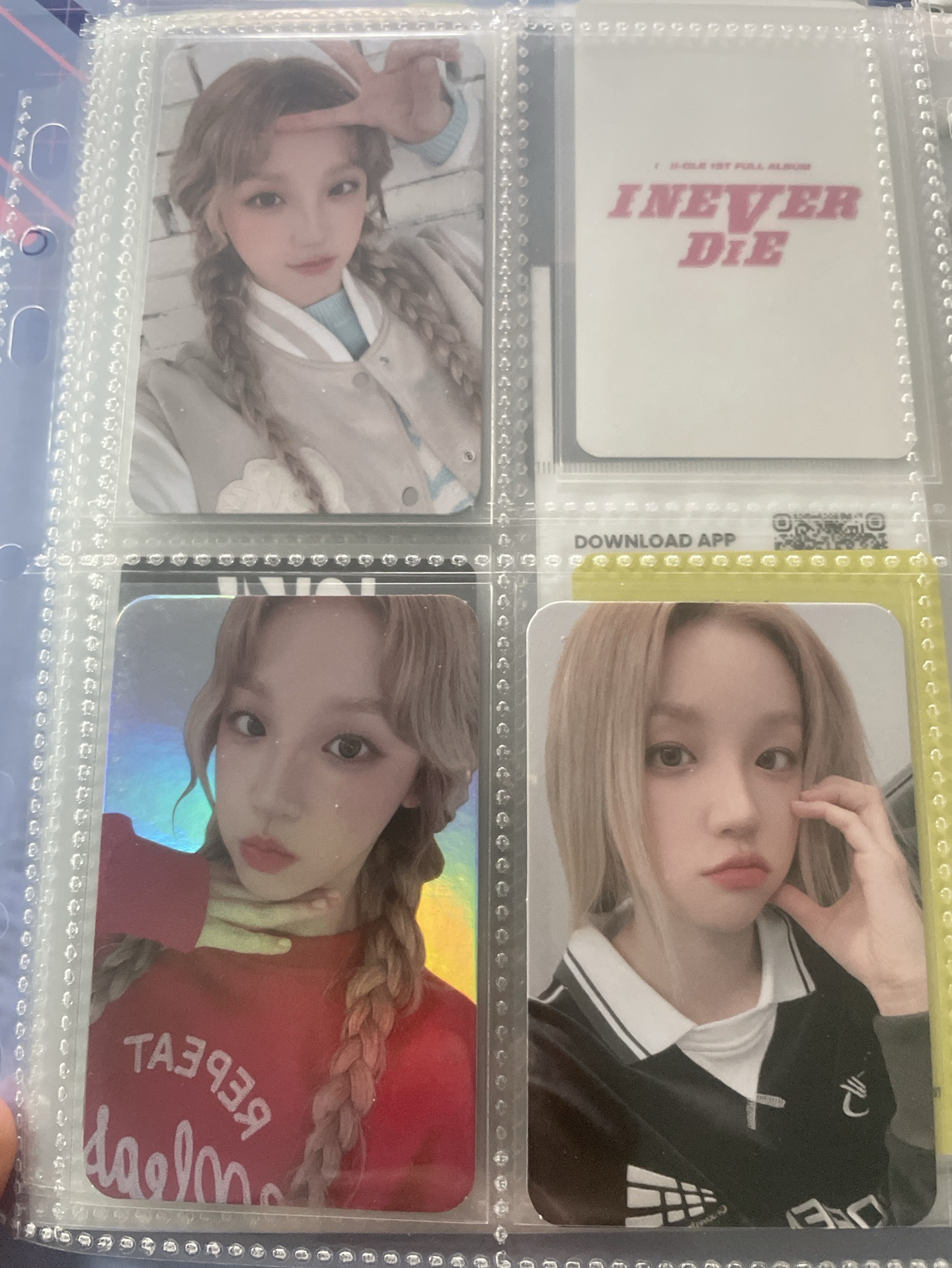 宋雨琦grooverhyme代言卡一套