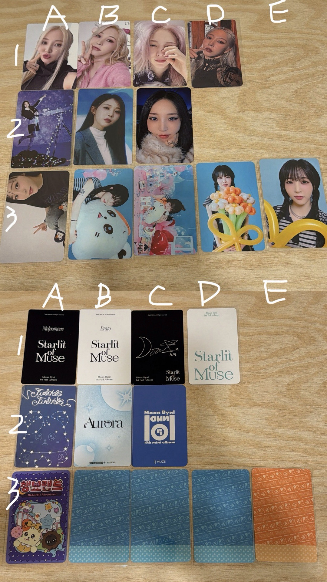 MAMAMOO玟星 小卡