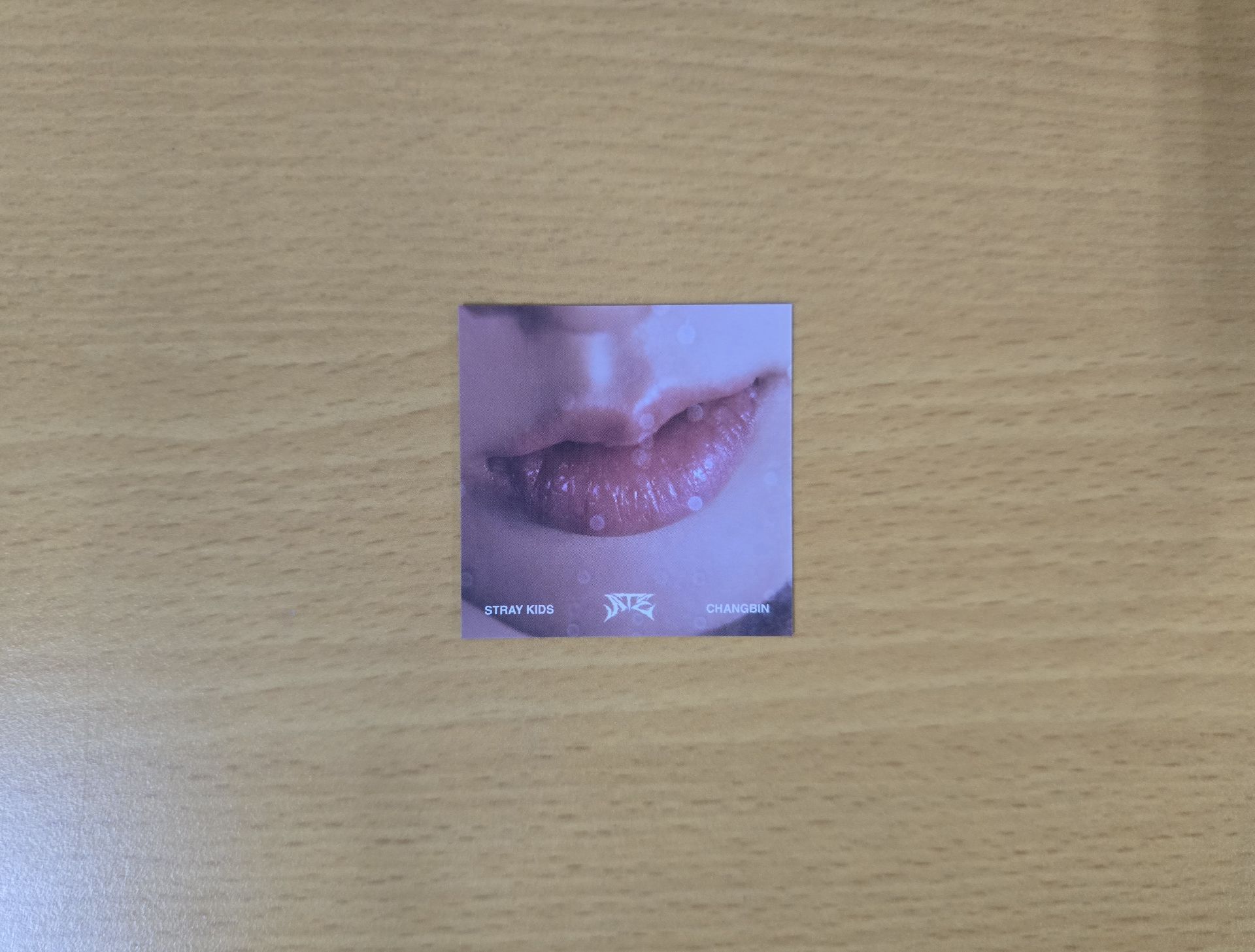 SKZ ATE 唇卡 彬💋