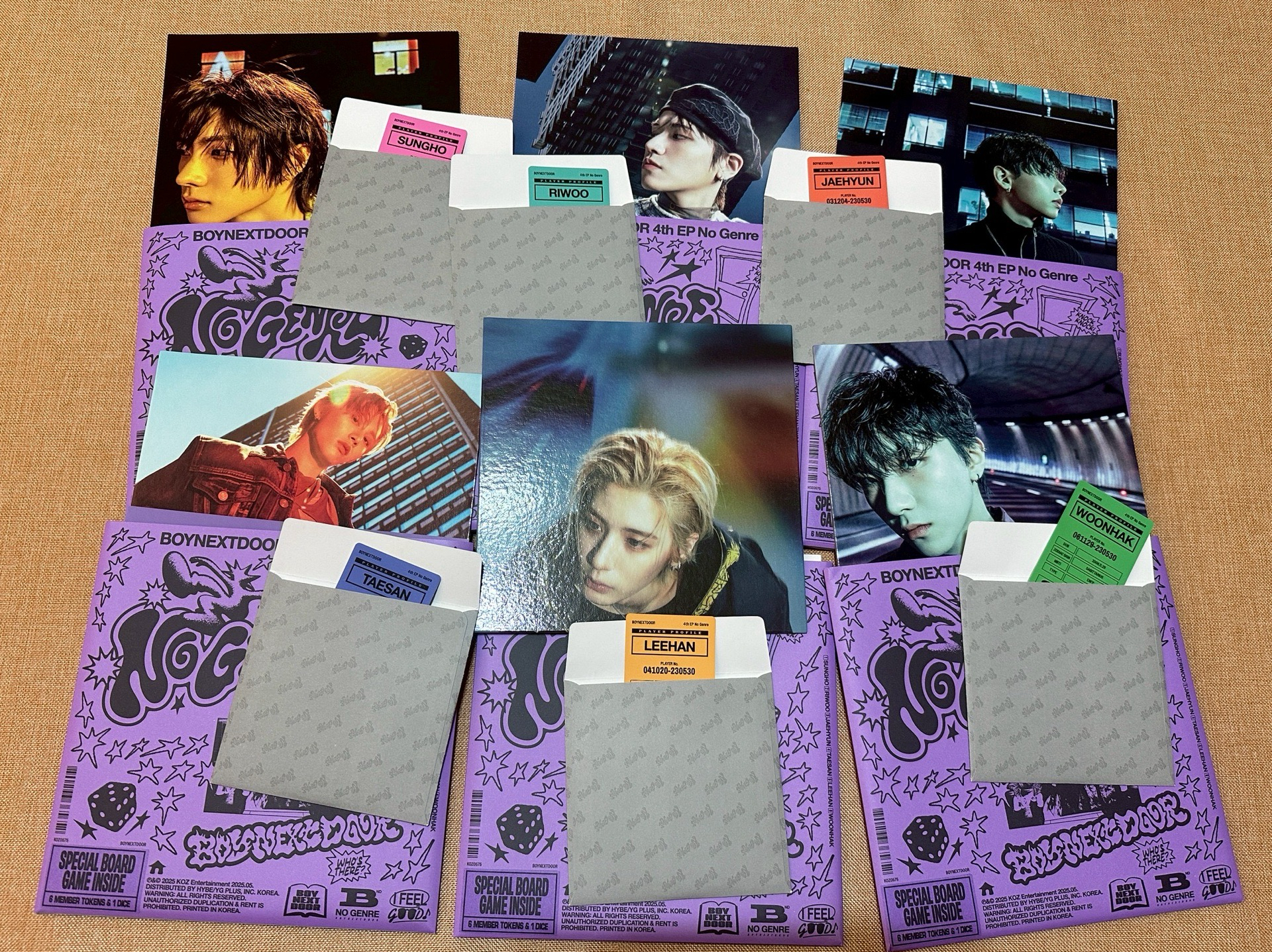 NO GENRE 單封 全專 BOYNEXTDOOR