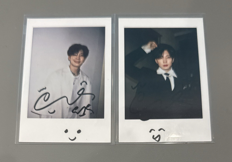 seventeen Wonwoo 漫潮 雜誌拍立得*2