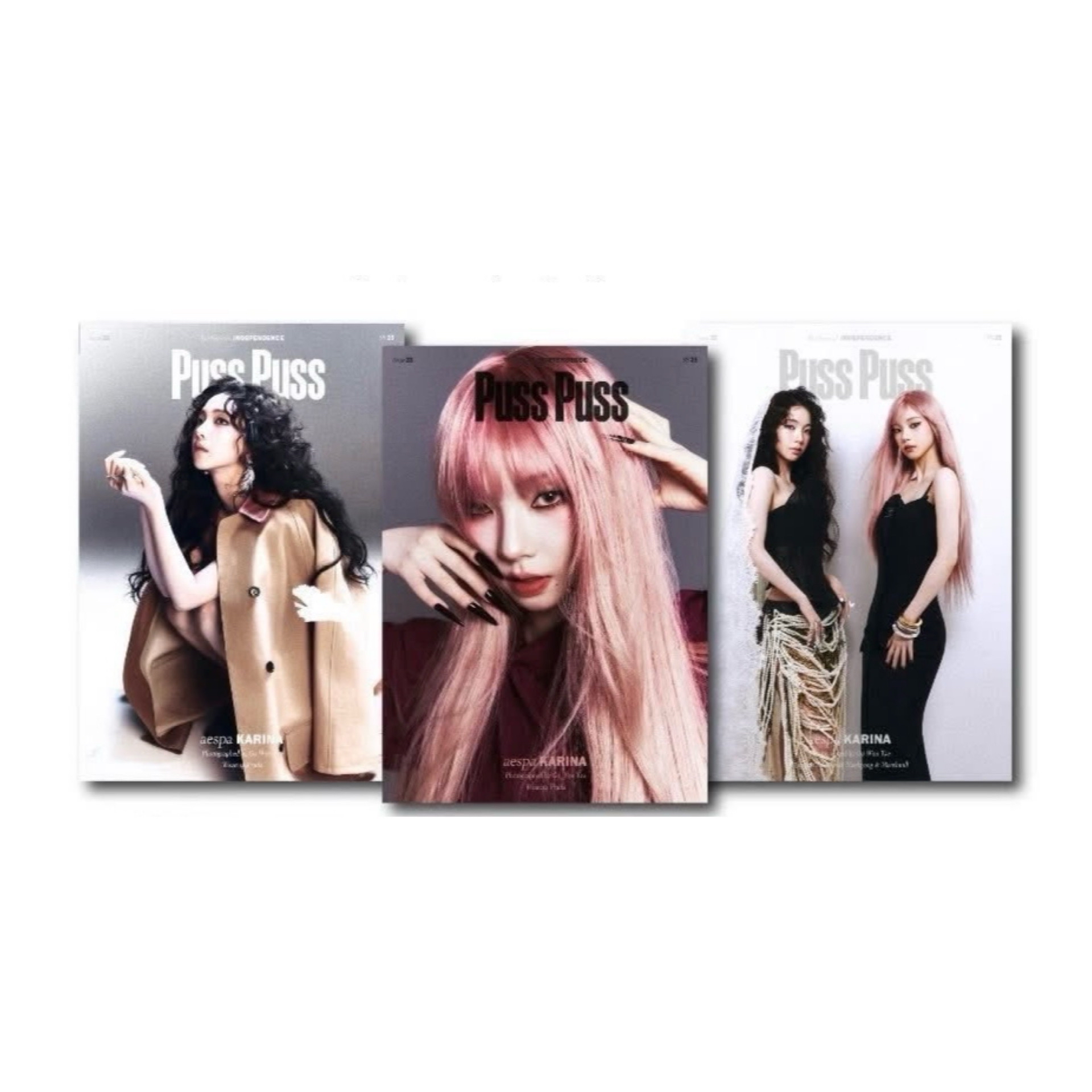 KARINA PUSS PUSS雜誌一套三本 CHIC雜誌一套兩本