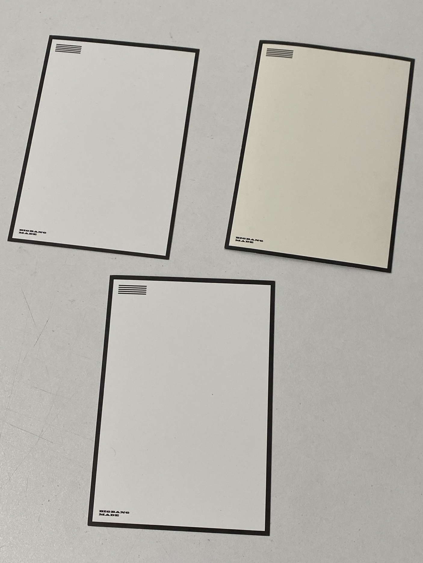 BIGBANG MADE POSTCARD SET(G-DRAGON)明信片