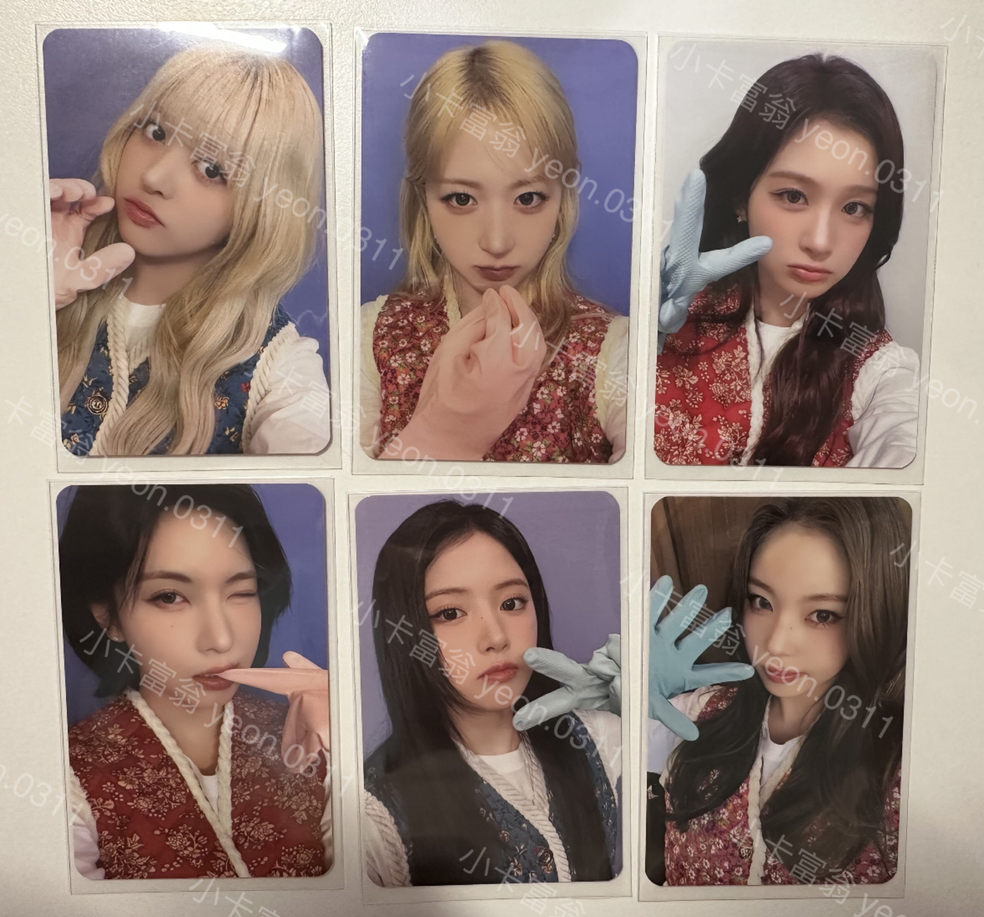 NMIXX 現貨 Blue Valentine MS 泡菜 小卡 特典 簽售卡