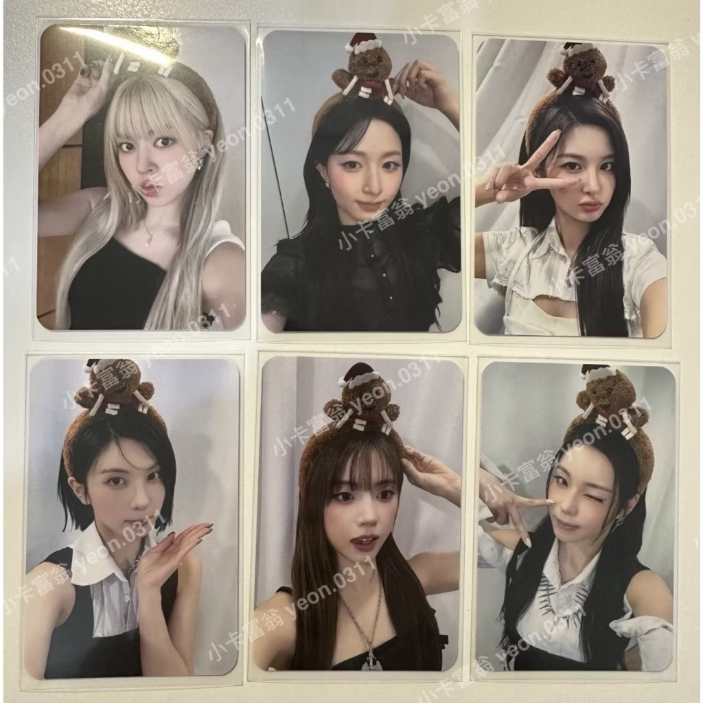 NMIXX 現貨 Blue Valentine 數星星 薑餅人 小卡 特典 簽售卡