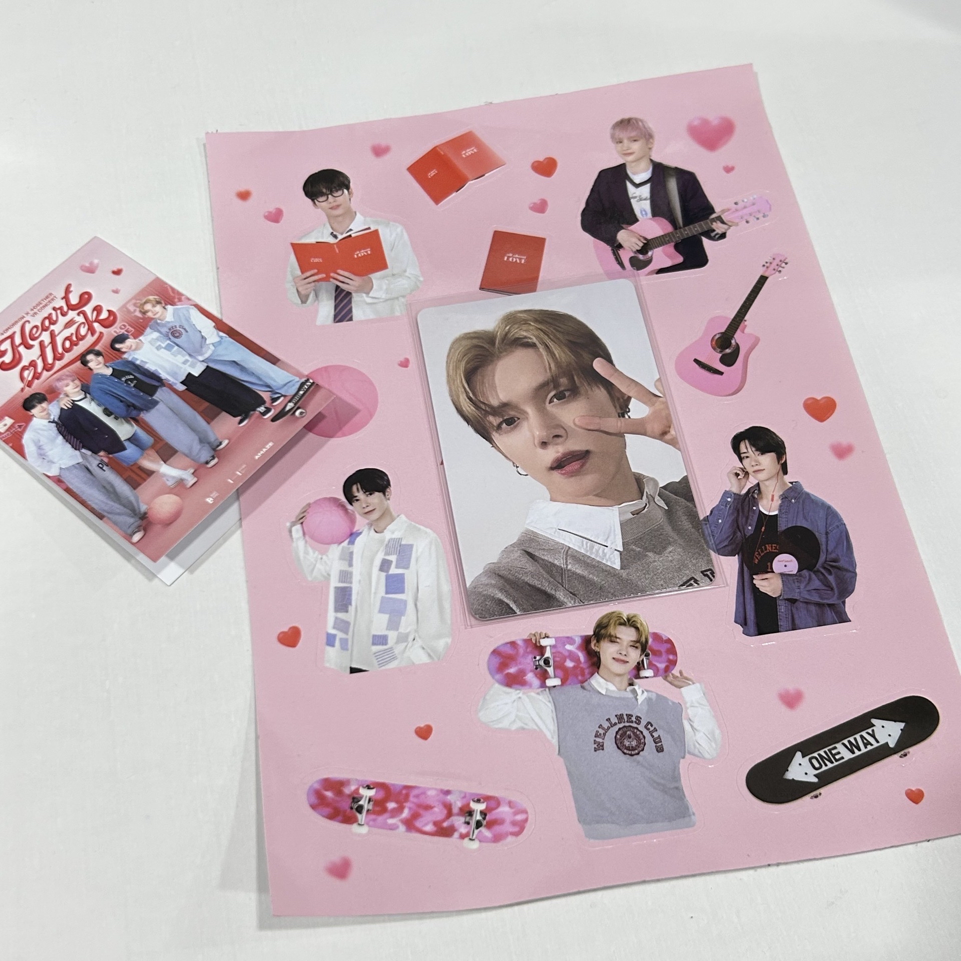 VR演唱會 電影卡 貼紙 然竣