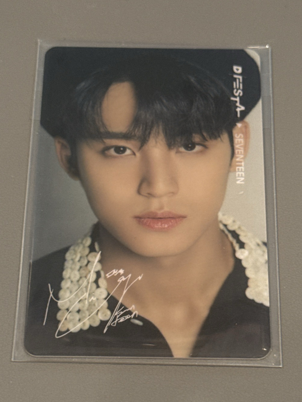 seventeen Mingyu 珉奎 d社入場卡