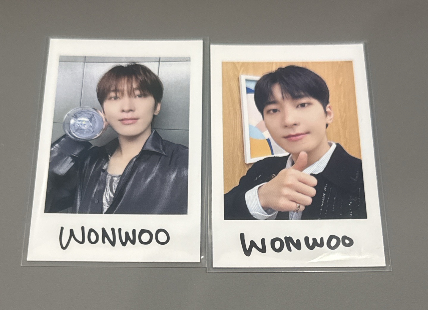 seventeen wonwoo 圓佑 日巡拍立得 *2