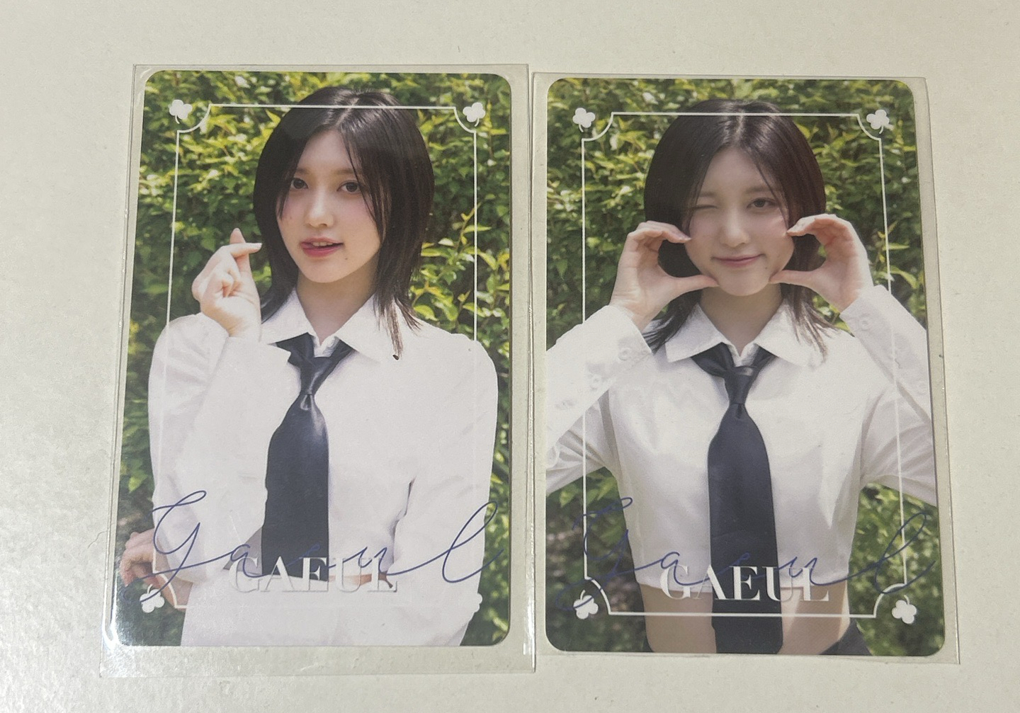 快速出貨｜IVE 金秋天 gaeul dicon雜誌卡 兩張