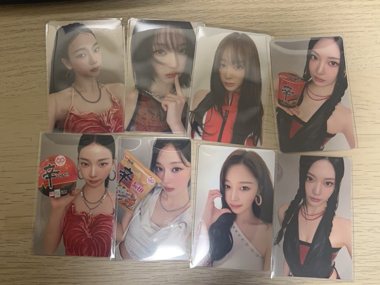 辛拉麵 代言小卡（現貨）