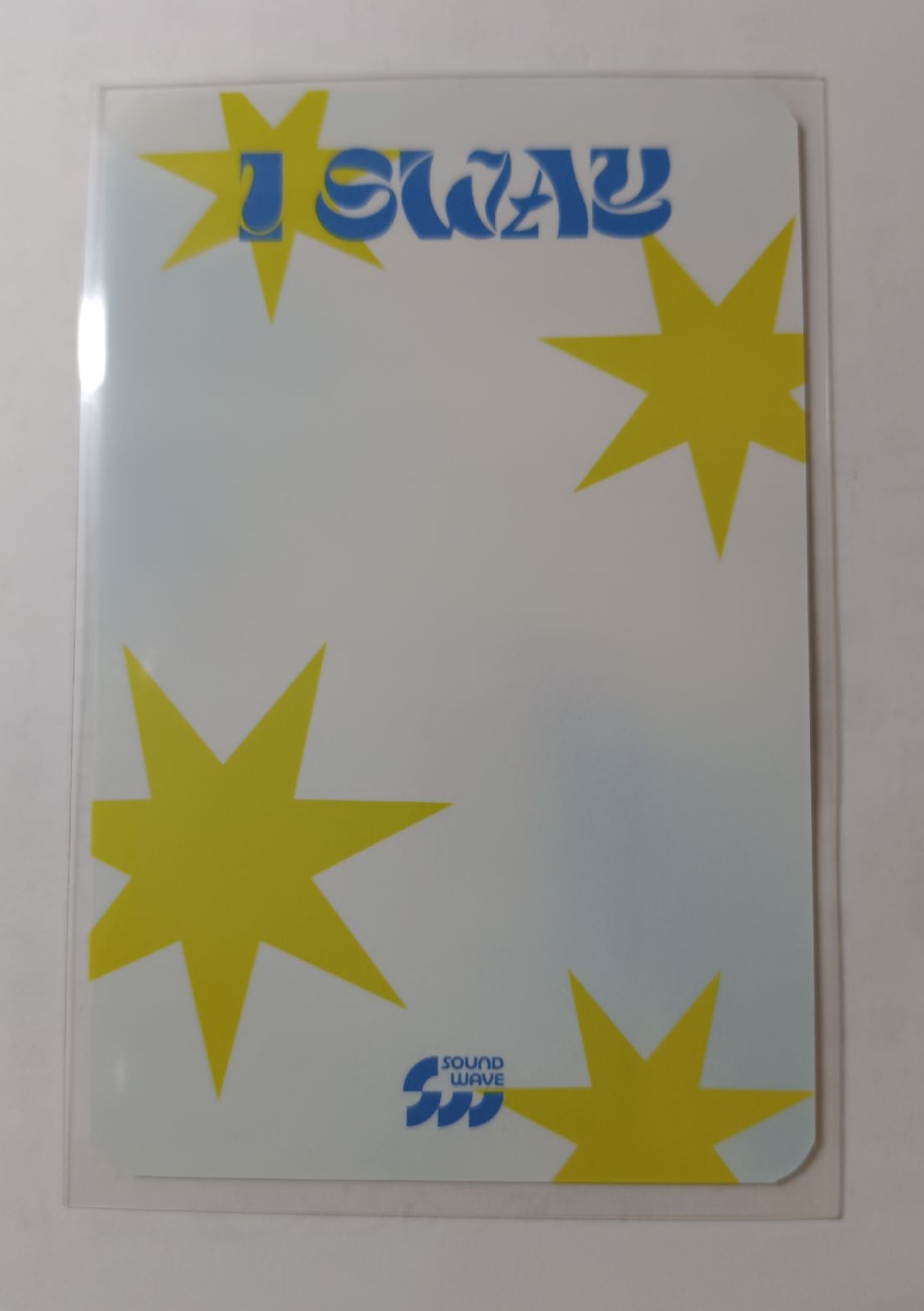 idle葉舒華 刷 sw特典