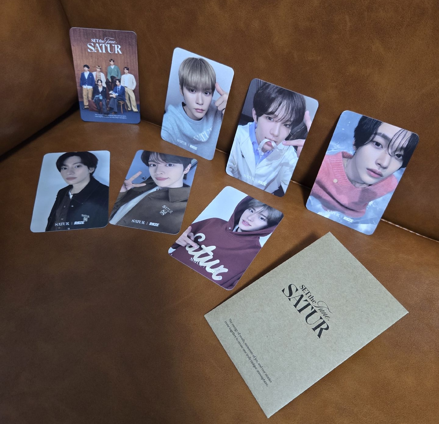 快速出貨 SATUR 代言卡